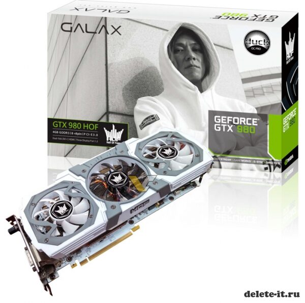  Компания Galax скоро выведет на рынок два ускорителя GeForce GTX 980, которые относятся к серии Hall of Fame