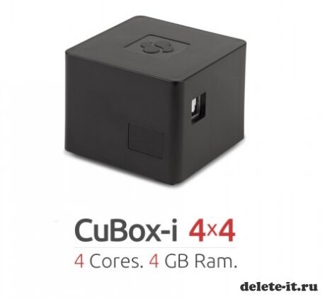 CuBox-i 4×4: малый  компьютер с 4-хядерным процессором