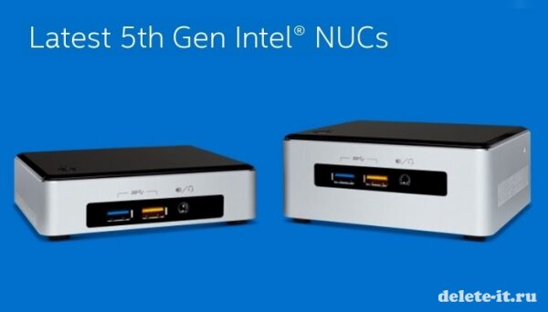 При помощи  сменных крышек  был повышен порог функциональности  последних  мини-ПК Intel NUC