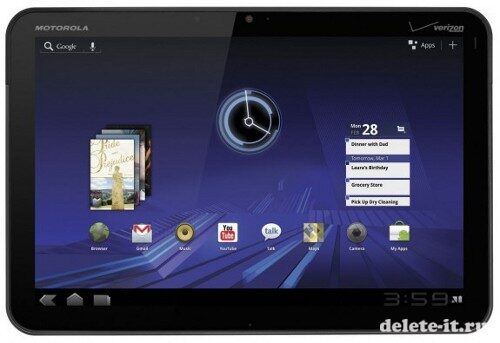 Обзор планшета Motorola Xoom на базе Android