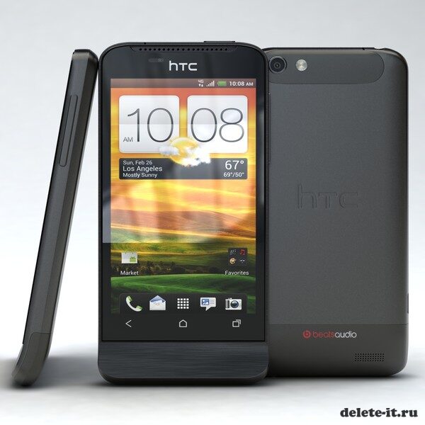 HTC One V легендарный смартфон сделанный с вдохновениям