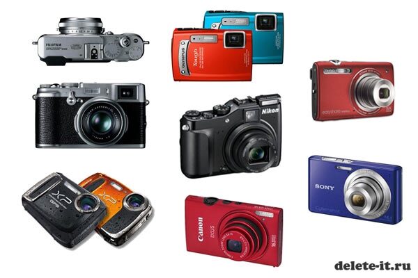 Виды фотоаппаратов и их выбор